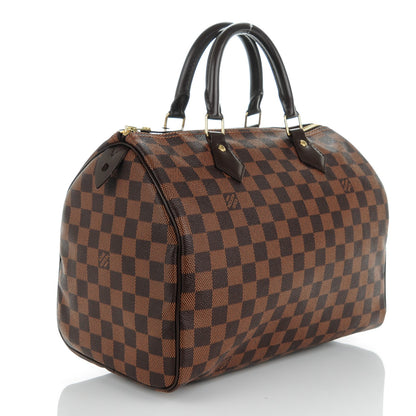 Louis Vuitton Damier Ebene Speedy 30 3 of 8