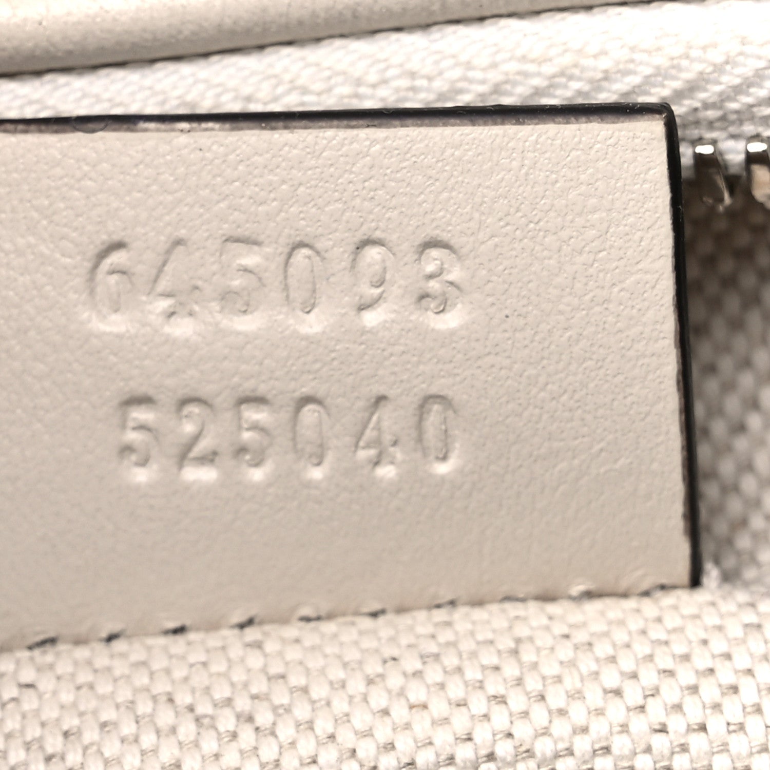 Gucci Calfskin GG Tennis Embossed Pocket Belt Bag Mystic White 7 of 11