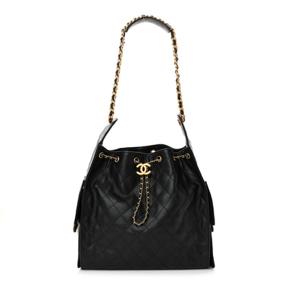 Chanel Caviar Quilted Medium Chanel 25 Handbag Black 1 of 11