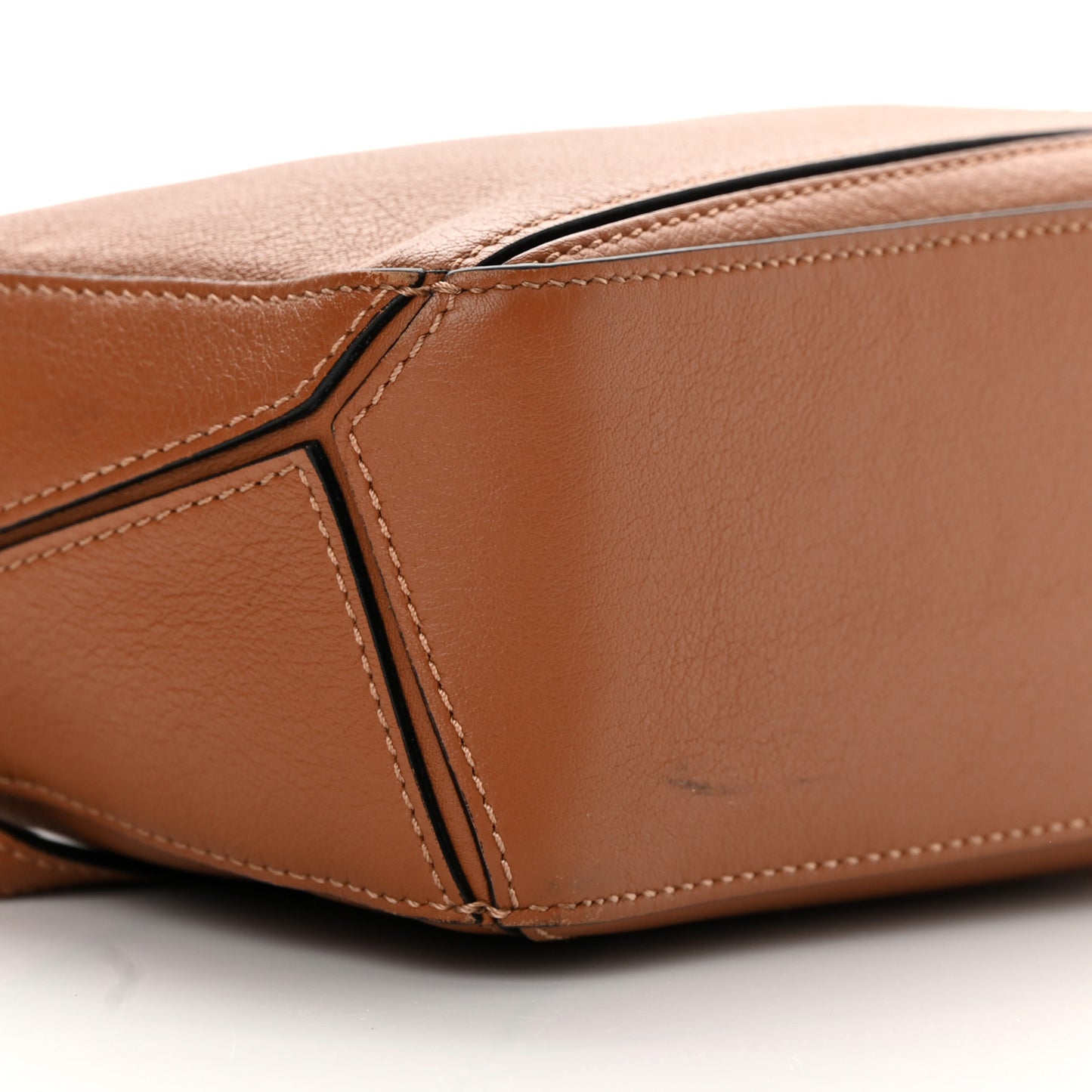 Calfskin Mini Puzzle Bag Tan