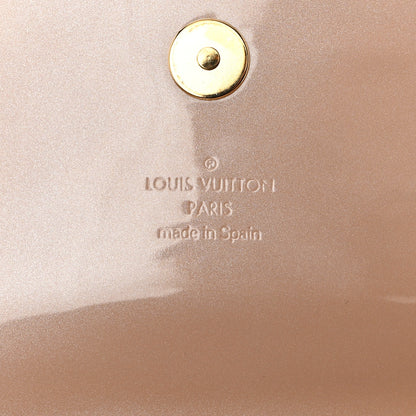 Louis Vuitton Patent Sobe Clutch Creme 6 of 7
