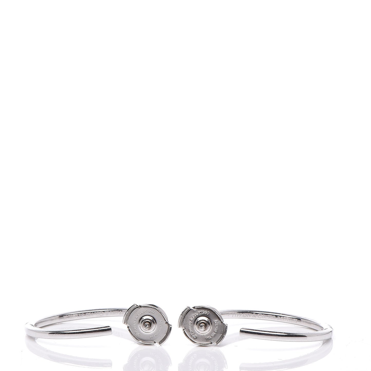 18K White Gold Diamond Medium Metro Hoop Earrings