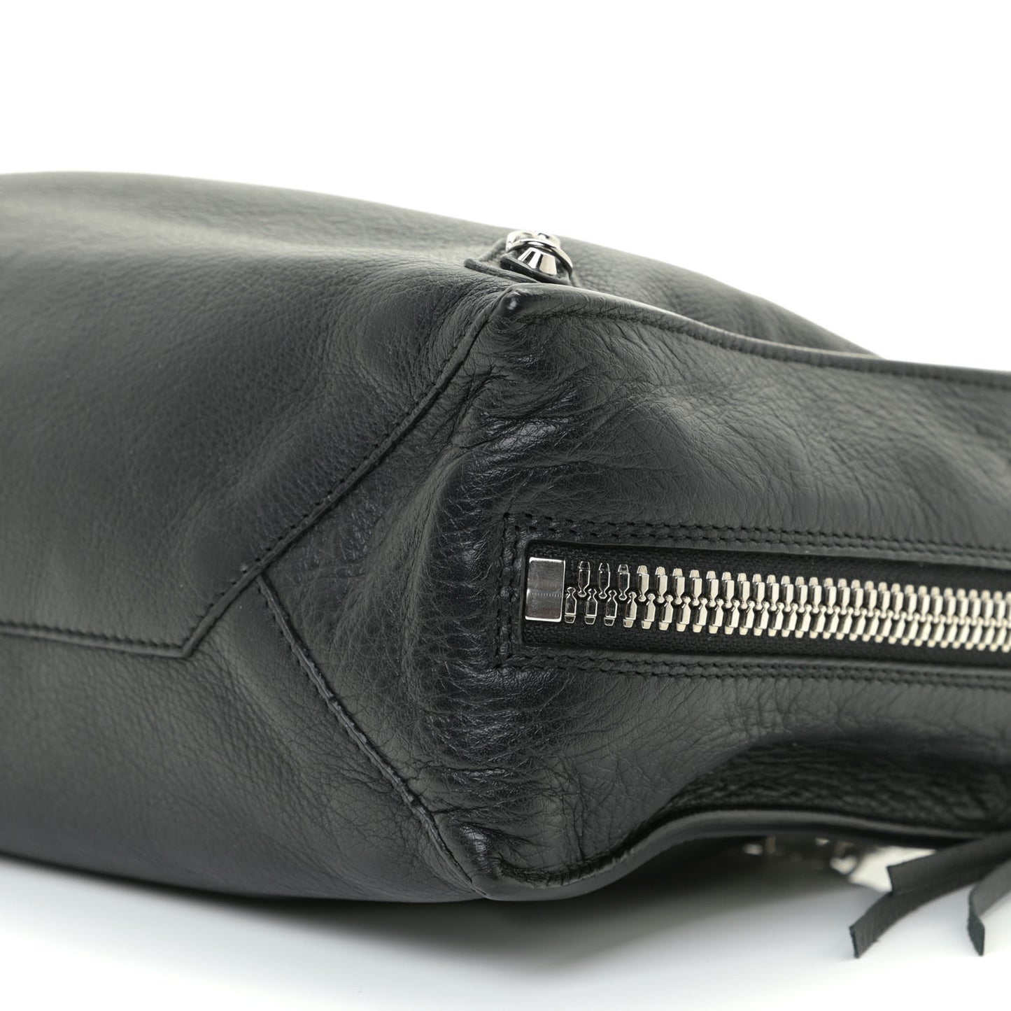 Veau Papier A6 Zip Around Tote Black