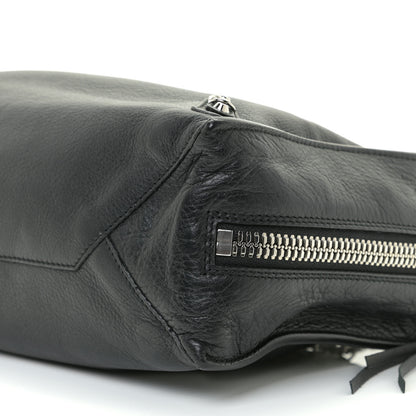 Balenciaga Veau Papier A6 Zip Around Tote Black 6 of 10