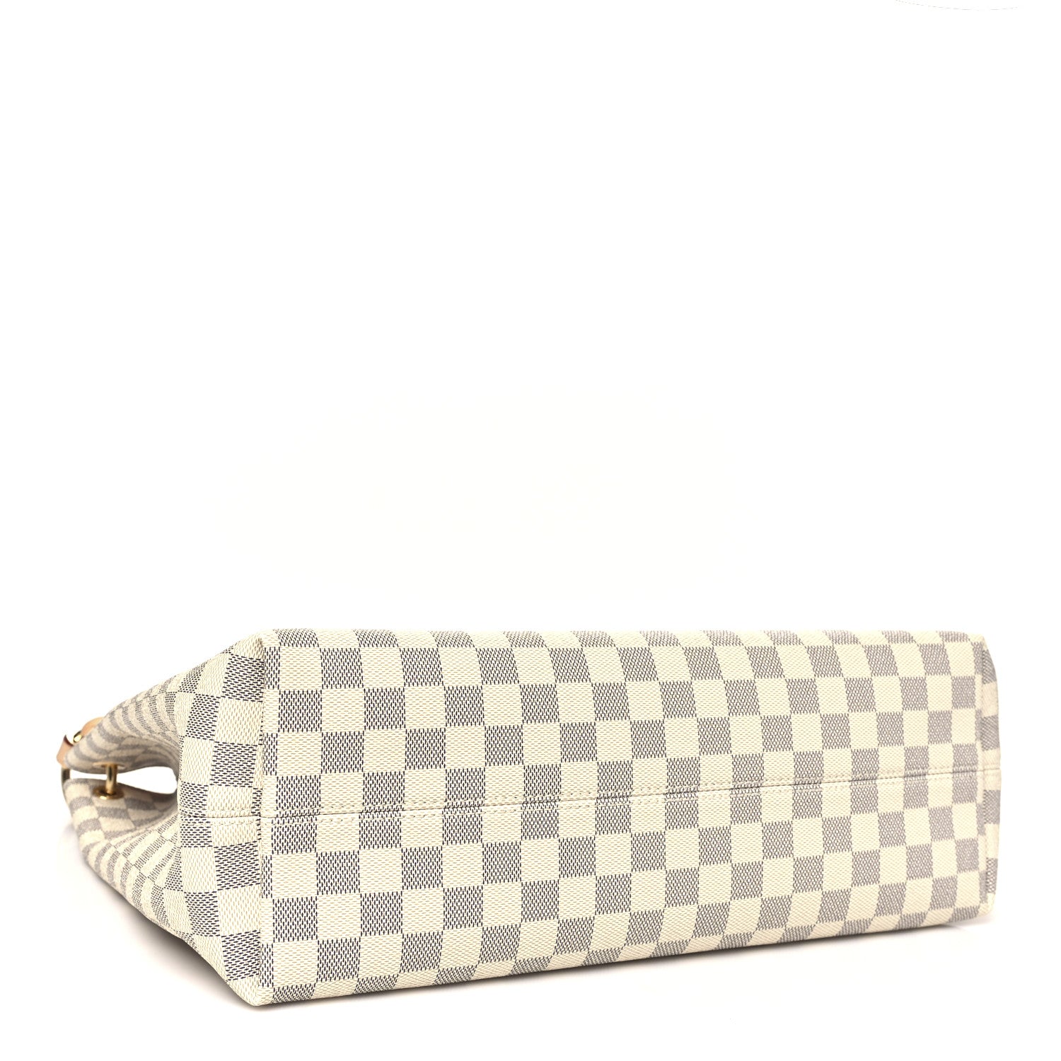 Louis Vuitton Damier Azur Graceful MM Rose Ballerine 3 of 9