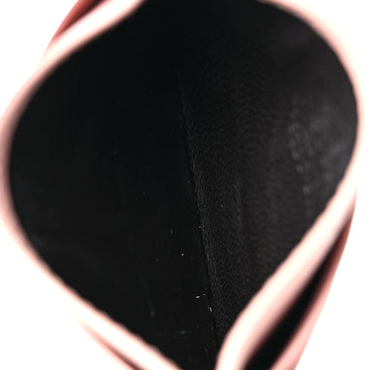 Gucci Calfskin Matelasse GG Marmont Card Holder Perfect Pink 5 of 6
