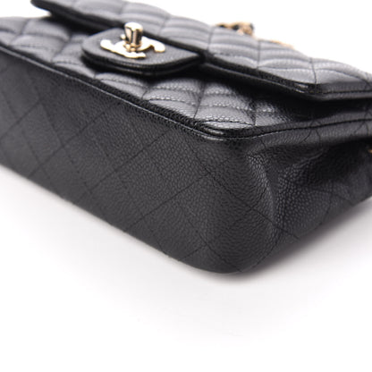 Chanel Caviar Quilted Mini Rectangular Flap Black 7 of 10