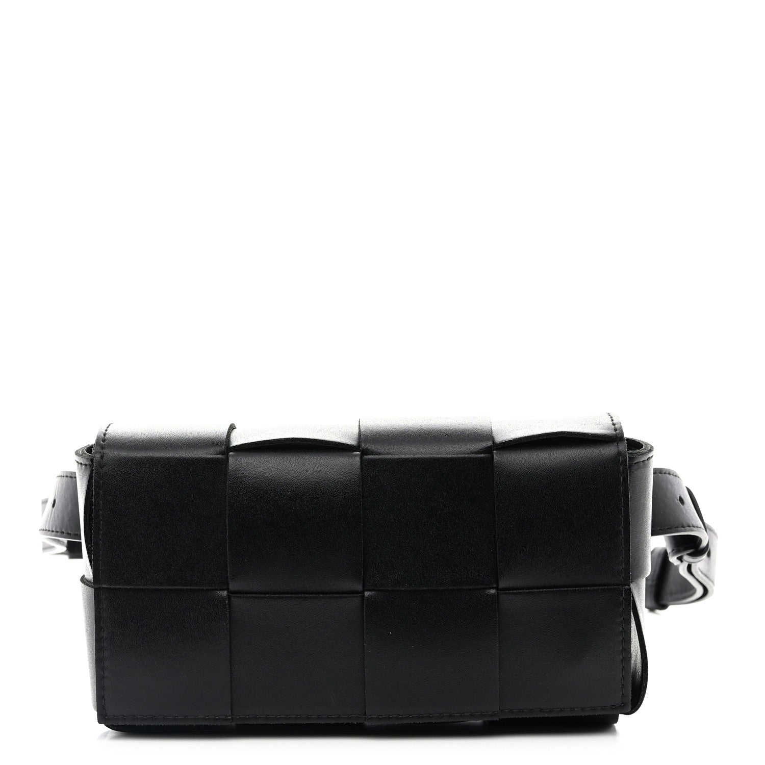Bottega Veneta Nappa Maxi Intreccio The Belt Cassette Bag Black 1 of 10