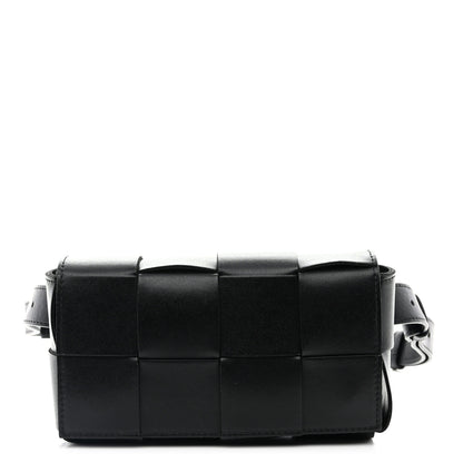 Bottega Veneta Nappa Maxi Intreccio The Belt Cassette Bag Black 1 of 10