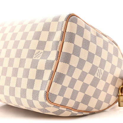 Louis Vuitton Damier Azur Speedy 25 10 of 13