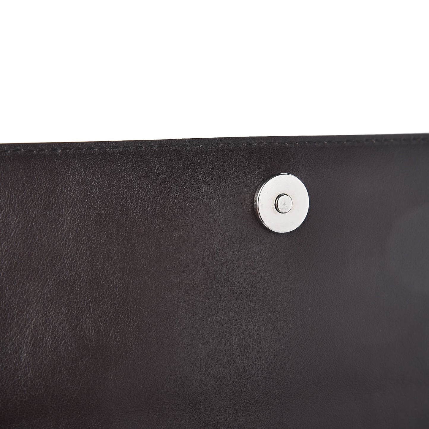 Smooth Calfskin Mini PS11 Classic Shoulder Bag Mogano