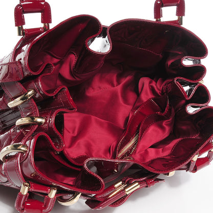 Burberry Patent Quilted Beaton Red 5 of 8