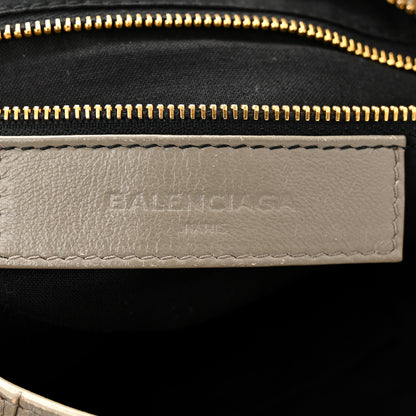 Balenciaga Chevre Gold Metallic Edge Hardware City Gris Taupe 6 of 12