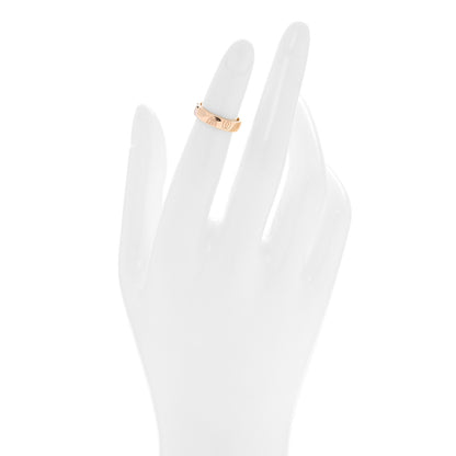 Cartier 18K Pink Gold 4mm Happy Birthday Band Ring 45 3.25 2 of 4