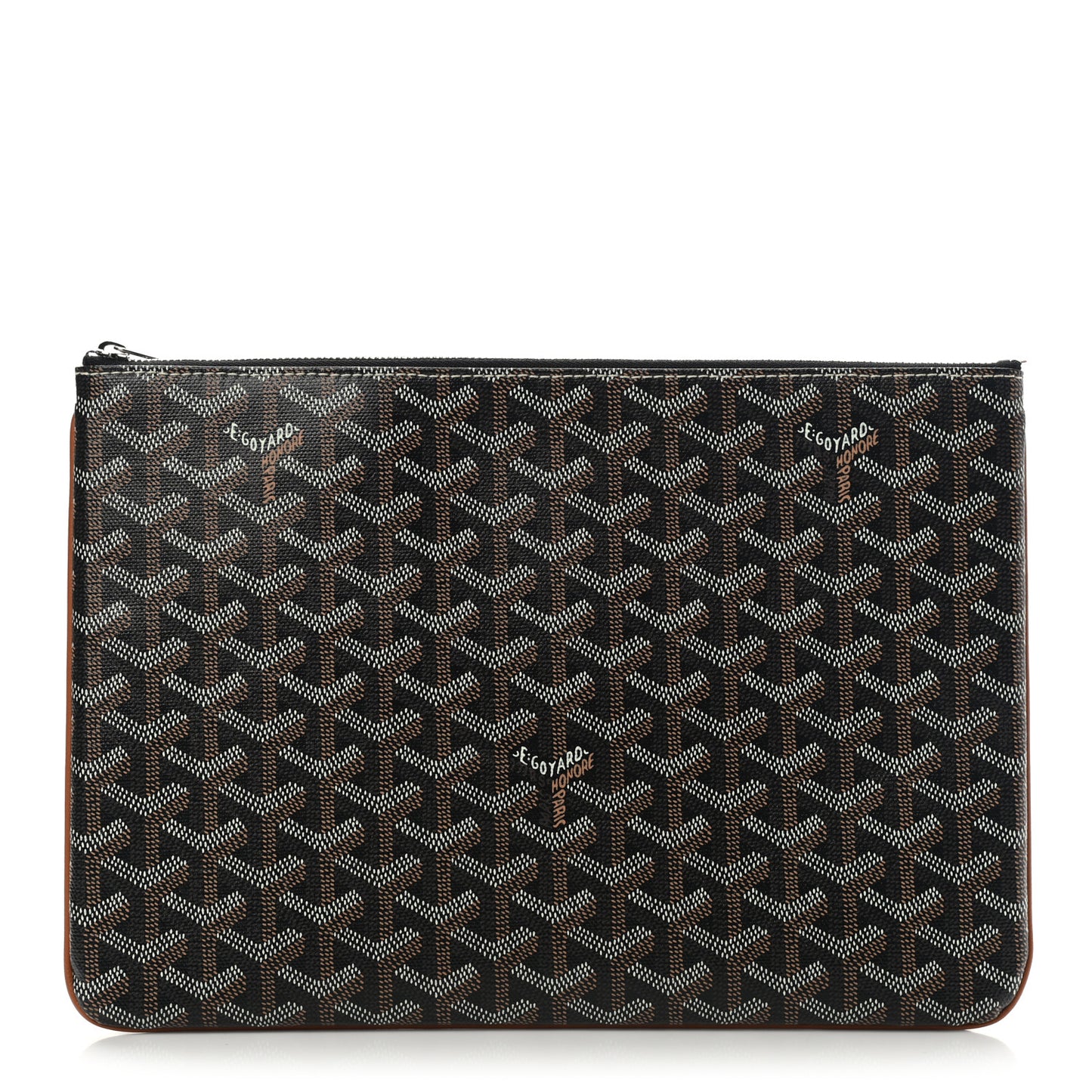 Goyardine Senat Pochette MM Black Gold