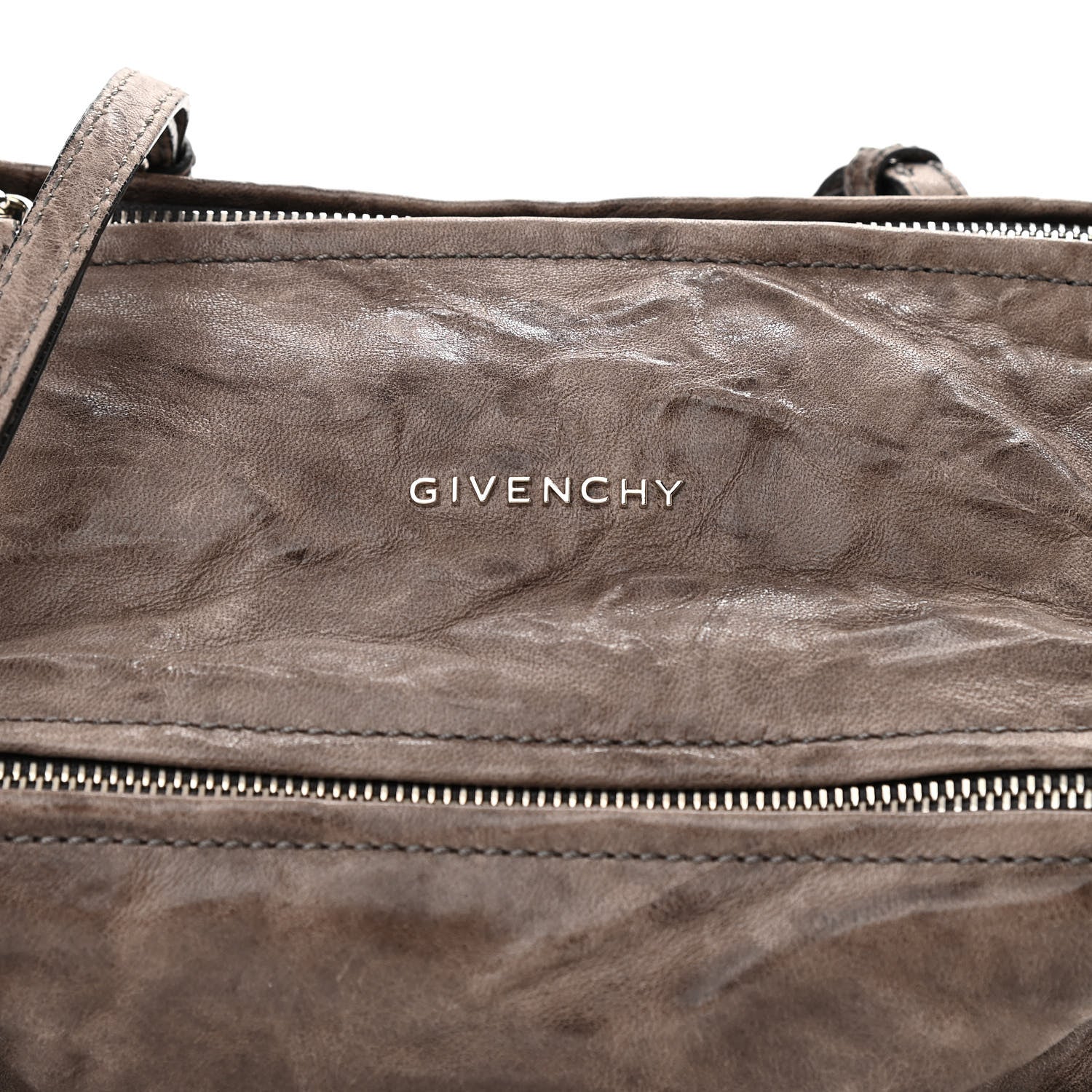 Givenchy Tumbled Sheepskin Mini Pandora Charcoal 8 of 15