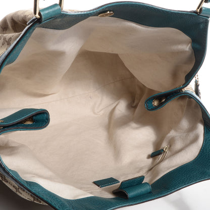 Gucci Monogram Large Sukey Tote Turquoise 5 of 7