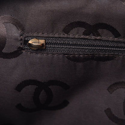 Chanel Calfskin Wild Stitch Top Handle Bag Brown 9 of 19