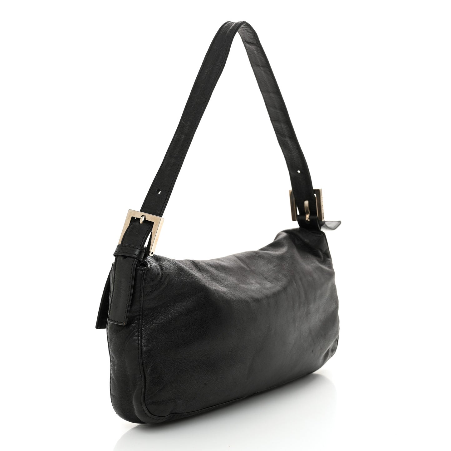 Calfskin Baguette Black
