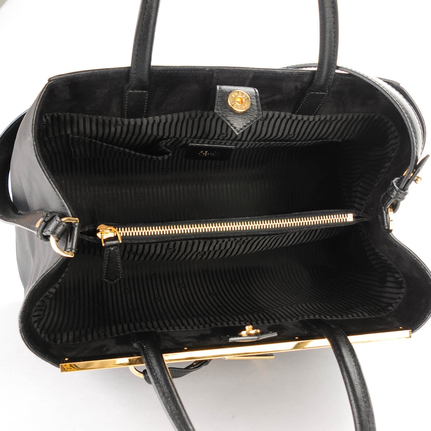Vitello Elite Medium 2Jours Tote Black