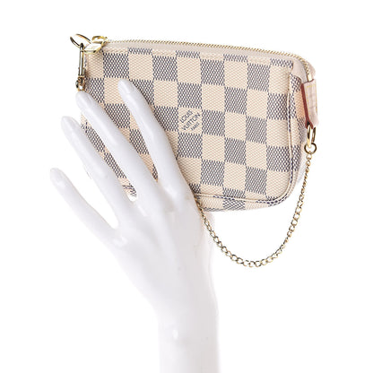 Louis Vuitton Damier Azur Mini Pochette Accessories 2 of 8