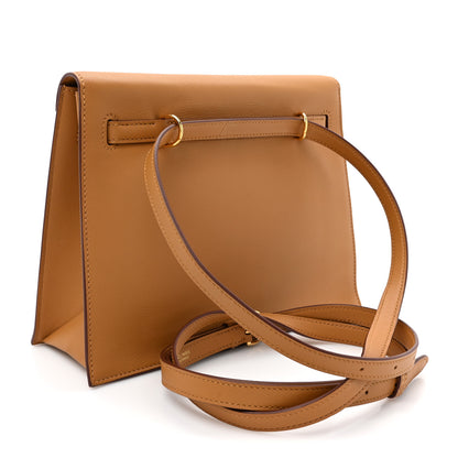 Hermes Swift Kelly Danse Anate Fringed Belt Bag Sesame 3 of 12