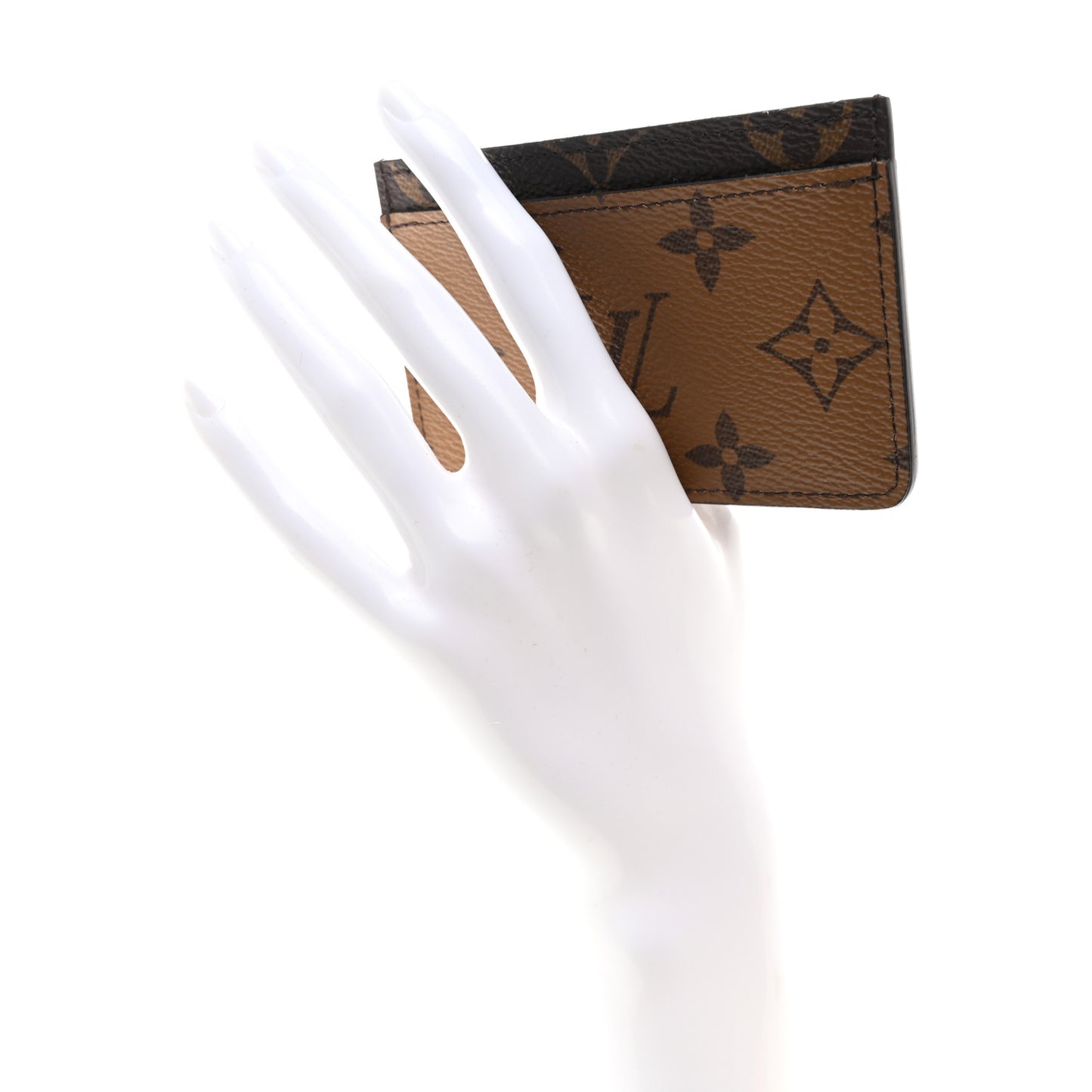 Reverse Monogram Card Holder
