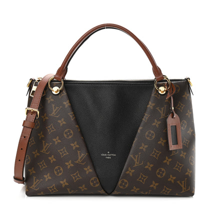 Louis Vuitton Monogram V Tote MM Black 1 of 8