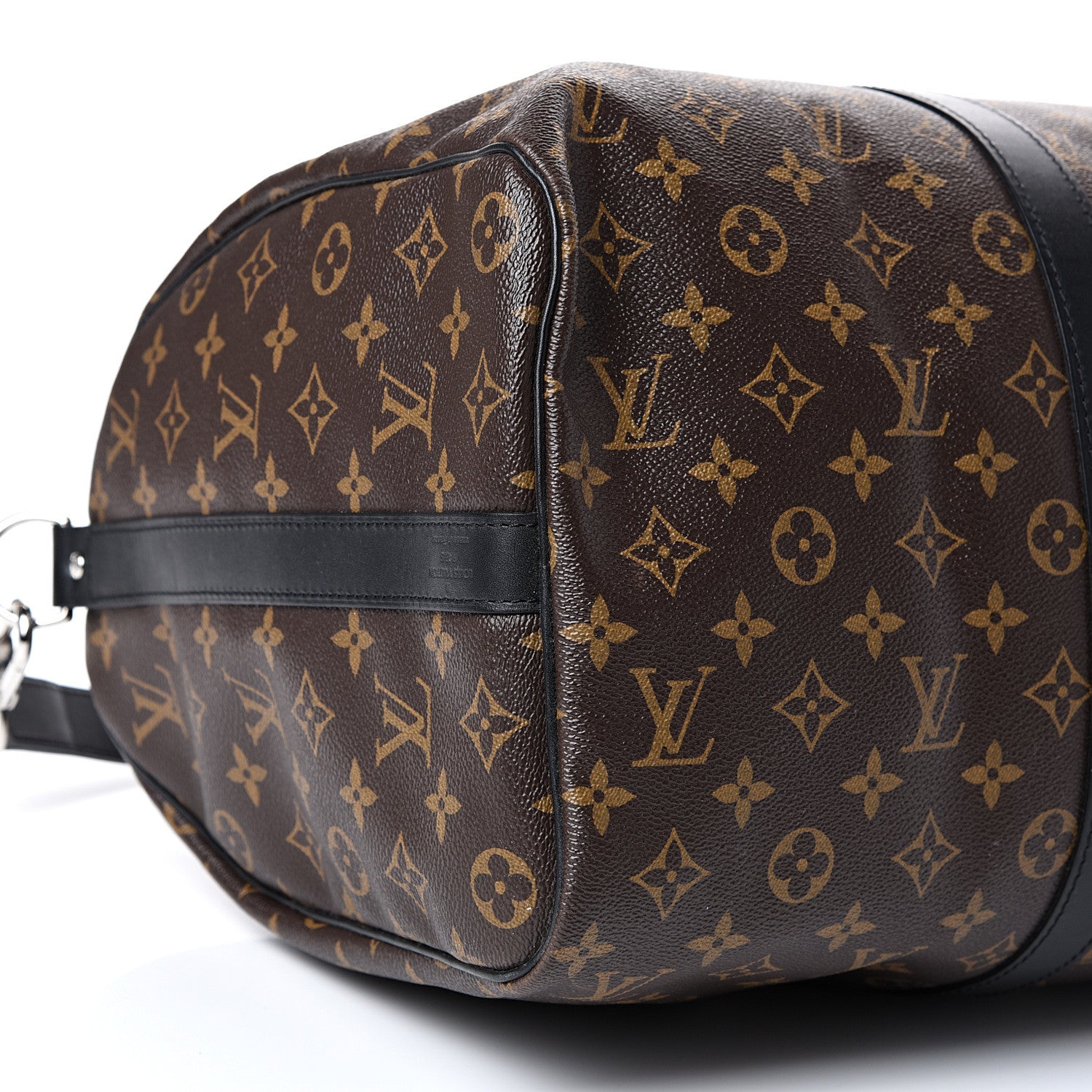 Louis Vuitton Monogram Macassar Keepall Bandouliere 45 8 of 12