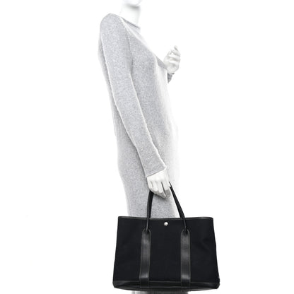 Hermes Toile Negonda Garden Party Tote 36 MM Black 2 of 13