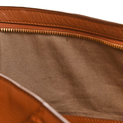 MCM Calfskin Ottomar Monogram Large Klara Hobo Cognac 9 of 11