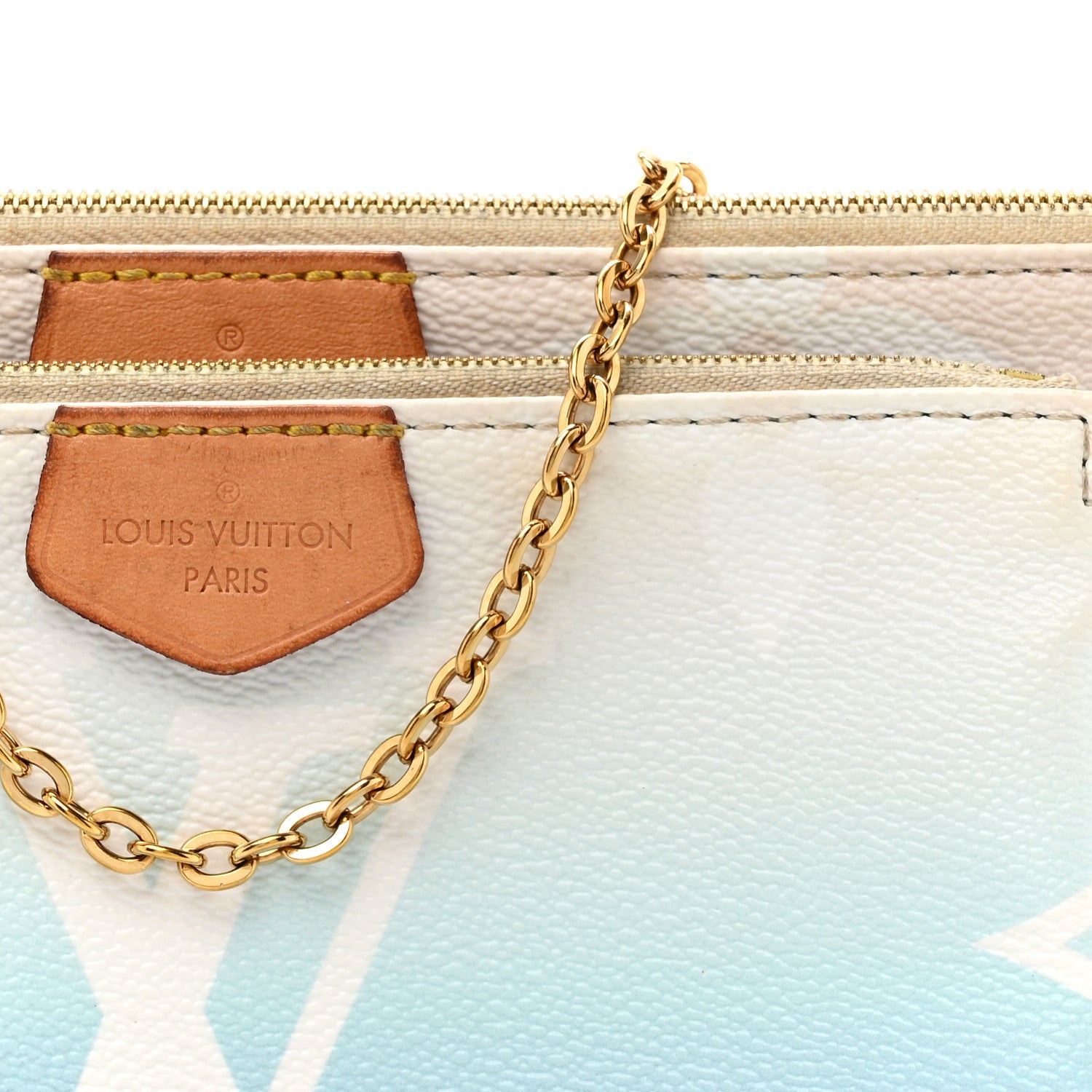 Louis Vuitton Monogram Giant By The Pool Multi Pochette Accessories Blue 8 of 14