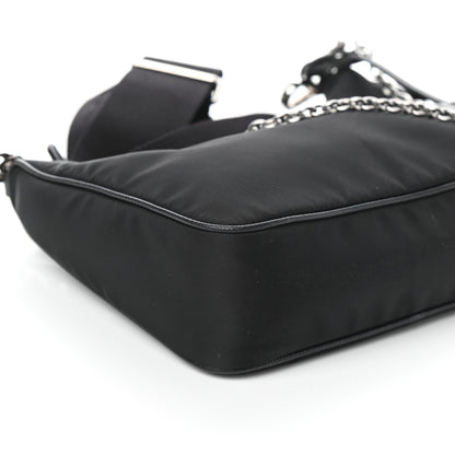 Prada Nylon Re-Edition 2005 Shoulder Bag Black 7 of 8