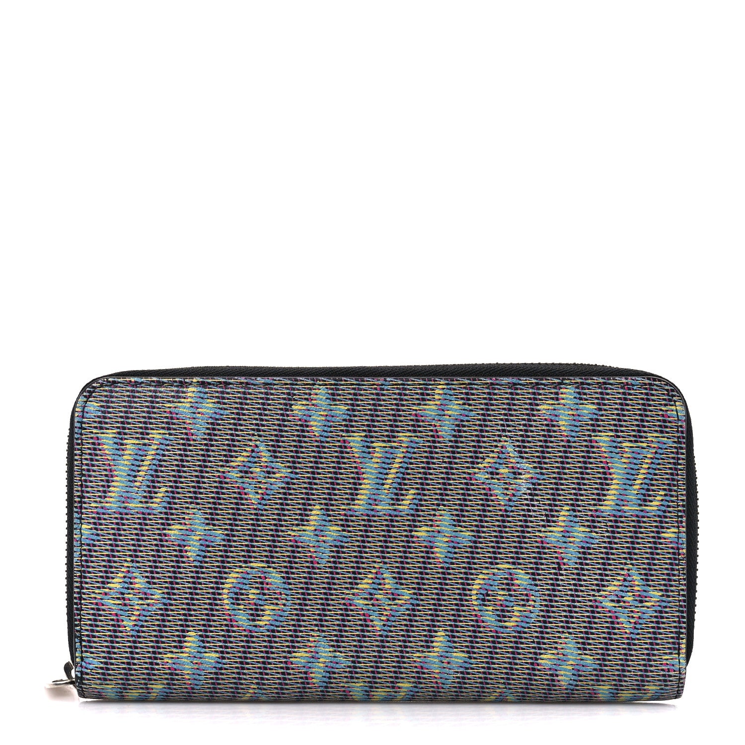 Louis Vuitton Calfskin Monogram LV Pop Zippy Wallet Blue 1 of 10