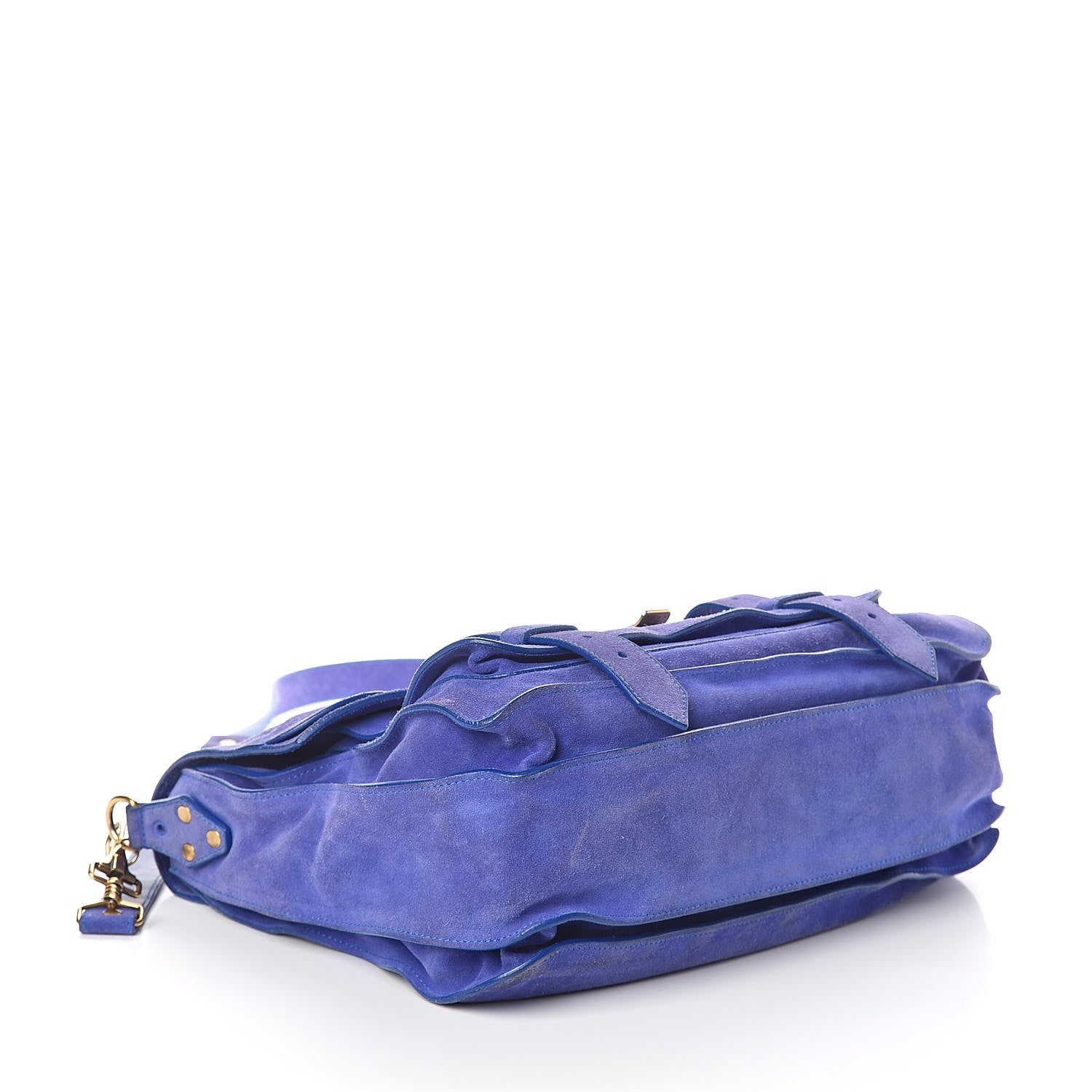 Proenza Schouler Suede Medium PS1 Satchel Royal Blue 4 of 15