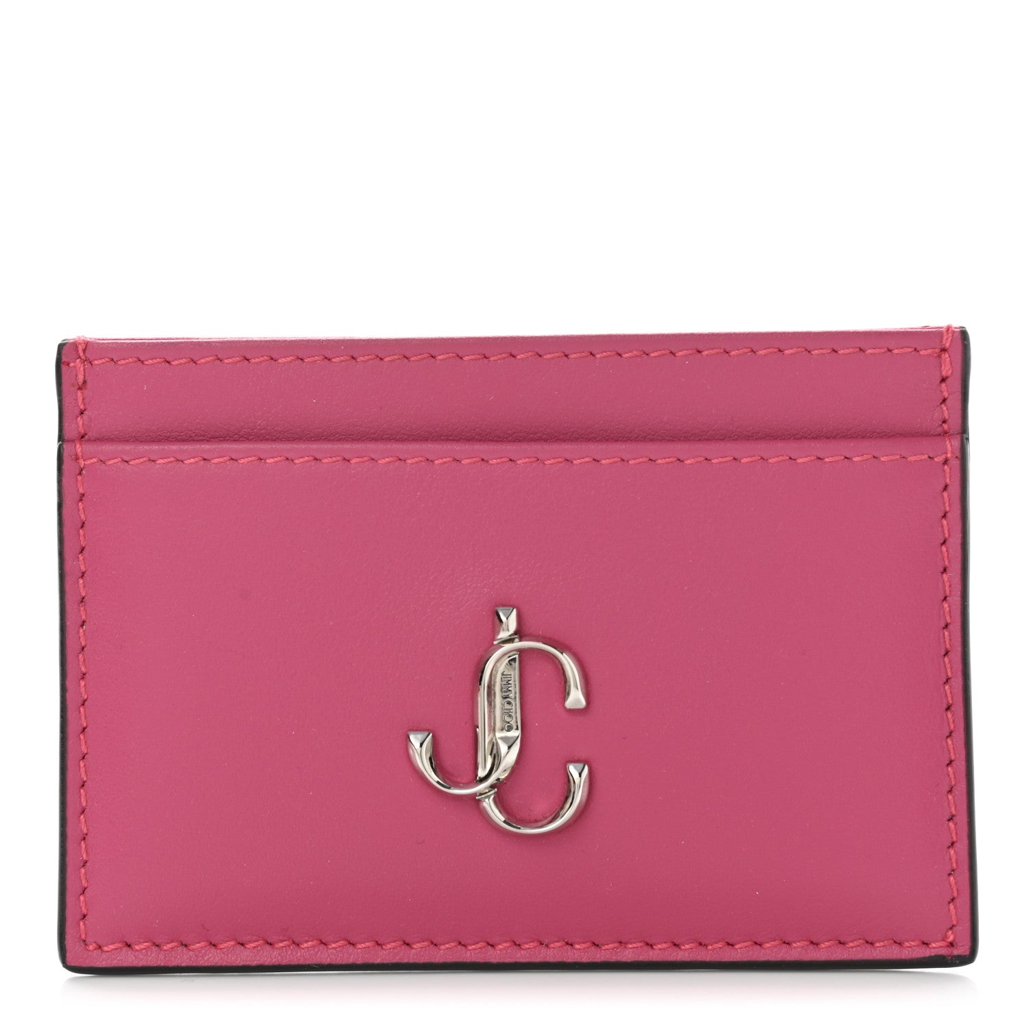 Jimmy Choo Smooth Calfskin Umika Card Holder Bubble 1 of 6