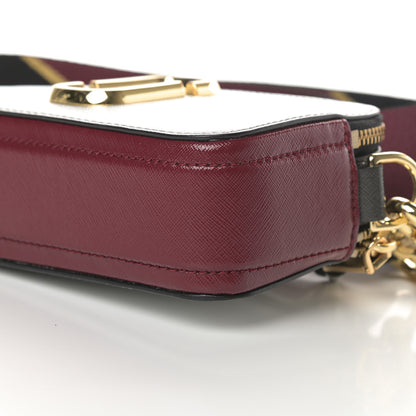 Marc Jacobs Saffiano Small Snapshot Camera Bag Silver Multicolor 11 of 11