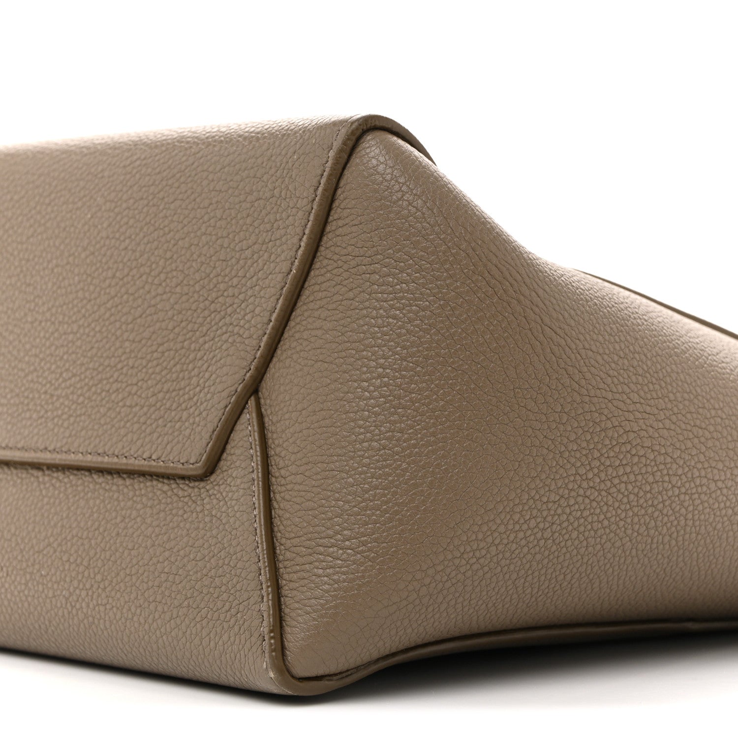 Celine Soft Grained Calfskin Small Sangle Bucket Bag Taupe 10 of 13