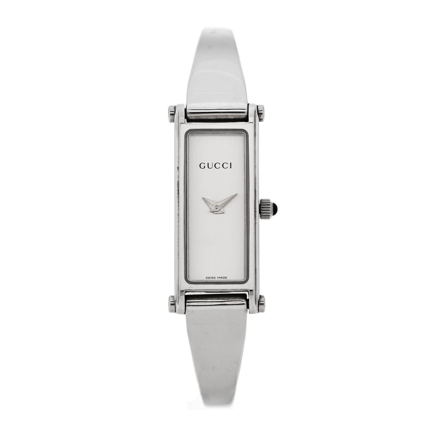 Gucci Stainless Steel 12mm 1500L Horsebit Quartz Watch 1 of 5