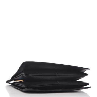 Givenchy Goatskin GV3 Frame Clutch Black 4 of 10