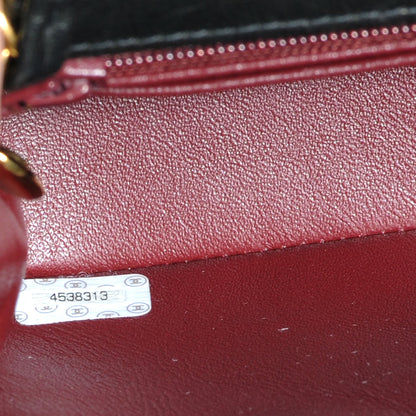 Chanel Lambskin Quilted Small Flap Black 7 of 8