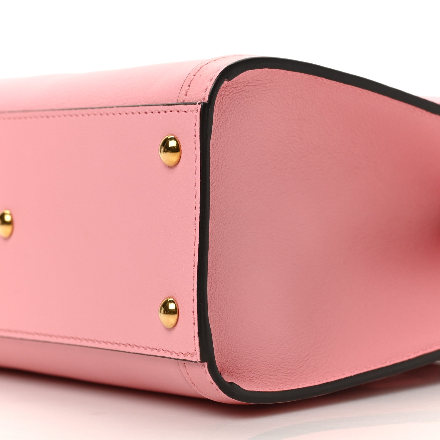 Gucci Wonka Grain Calfskin Mini Diana Tote Bag Wild Rose Fuxia Fluo 10 of 10