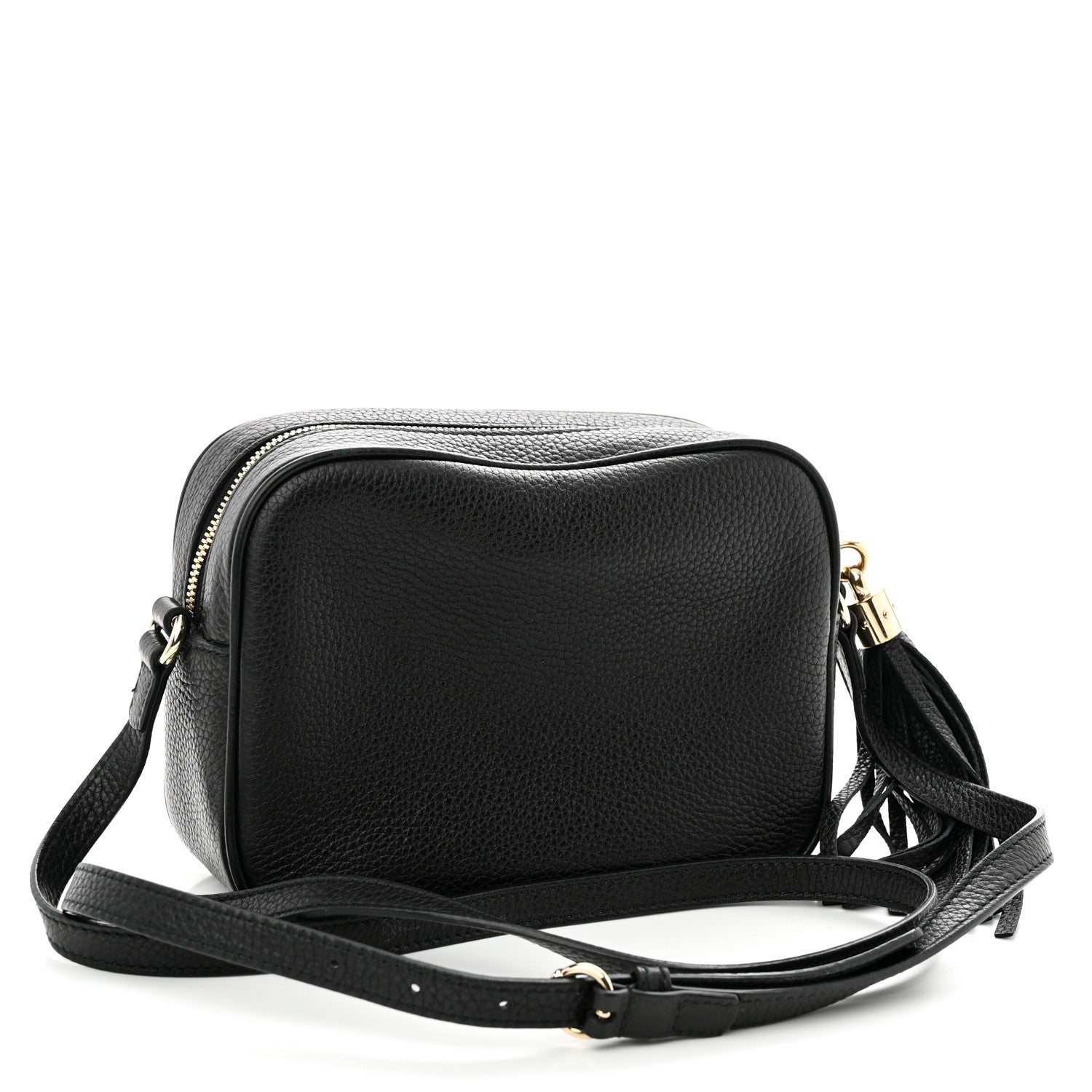Gucci Pebbled Calfskin Small Soho Disco Bag Black 3 of 10