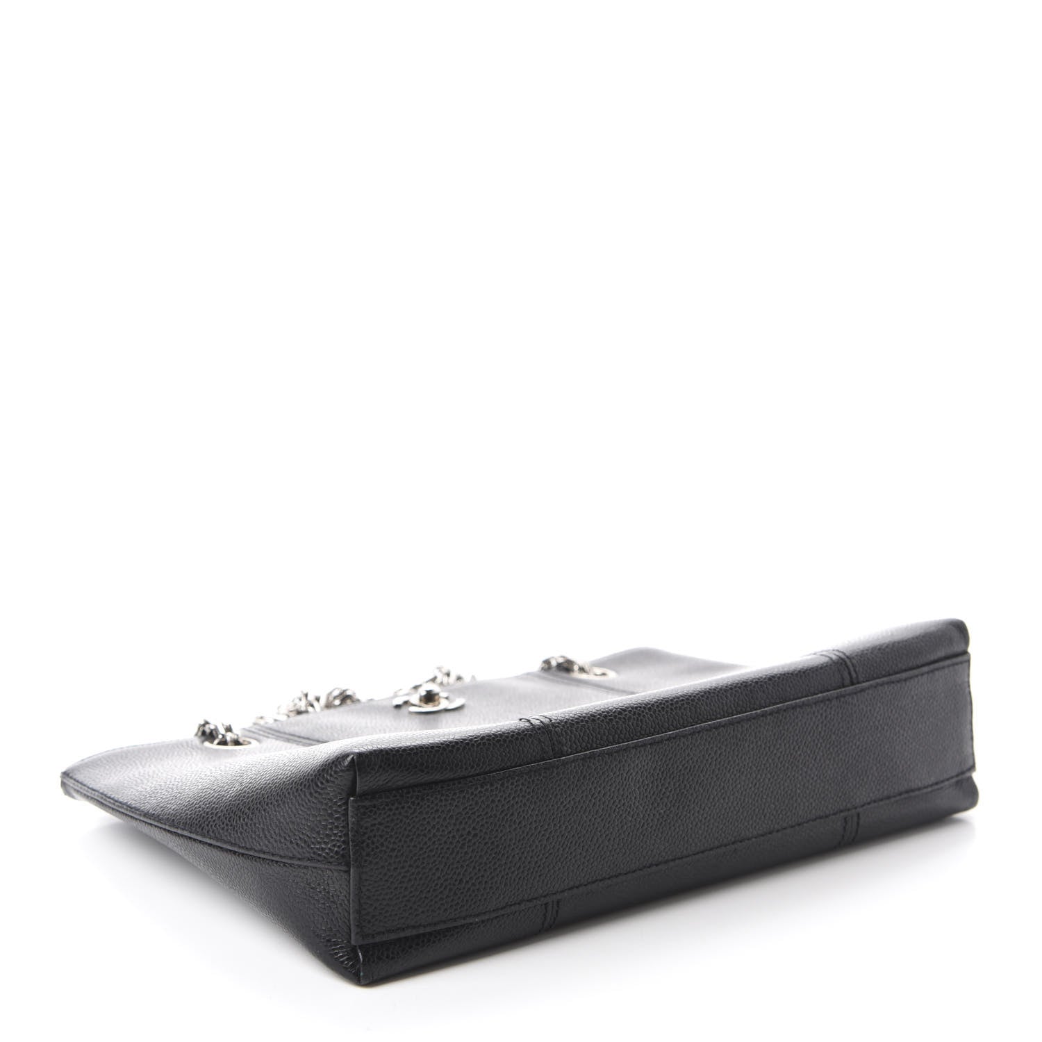 Chanel Grained Calfskin Bijoux Chain Shoulder Bag Black 4 of 19