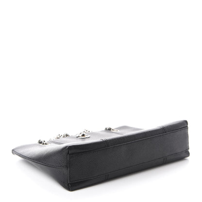 Chanel Grained Calfskin Bijoux Chain Shoulder Bag Black 4 of 19
