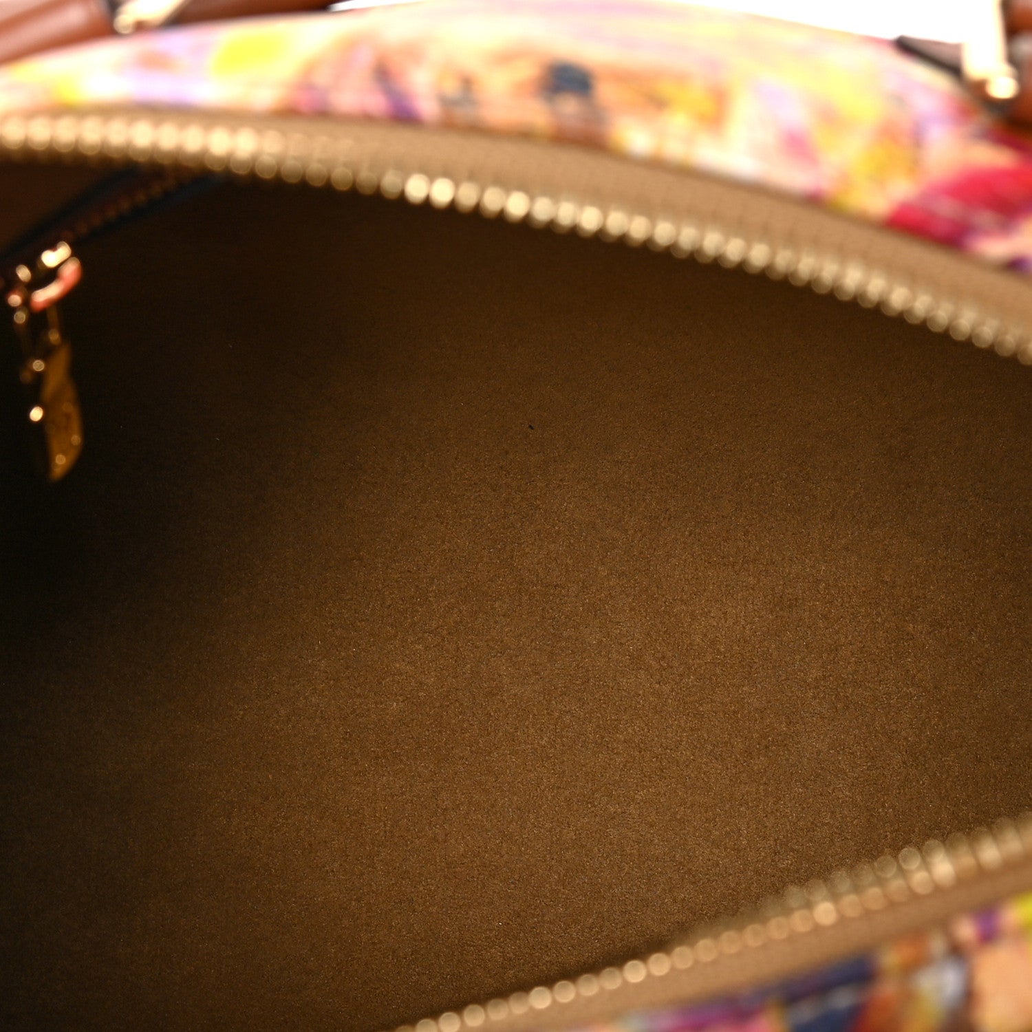 Louis Vuitton Metallic Monogram LV Garden Speedy Bandouliere 25 Gold 5 of 9