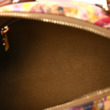 Louis Vuitton Metallic Monogram LV Garden Speedy Bandouliere 25 Gold 5 of 9