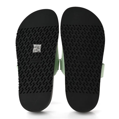 Hermes Epsom Womens Chypre Sandals 38 Vert Jade 5 of 9