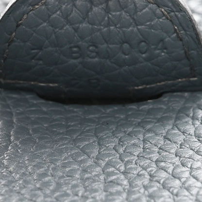 Hermes Taurillon Clemence Evelyne III PM Bleu Orage 6 of 10