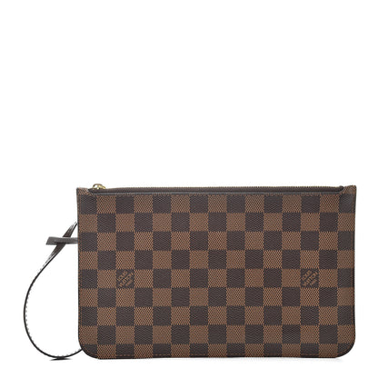 Louis Vuitton Damier Ebene Neverfull MM GM Pochette 1 of 11